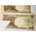 INDONESIA 1992 . FIVE HUNDRED 500 RUPIAH BANKNOTE . ERROR . MISCUT 